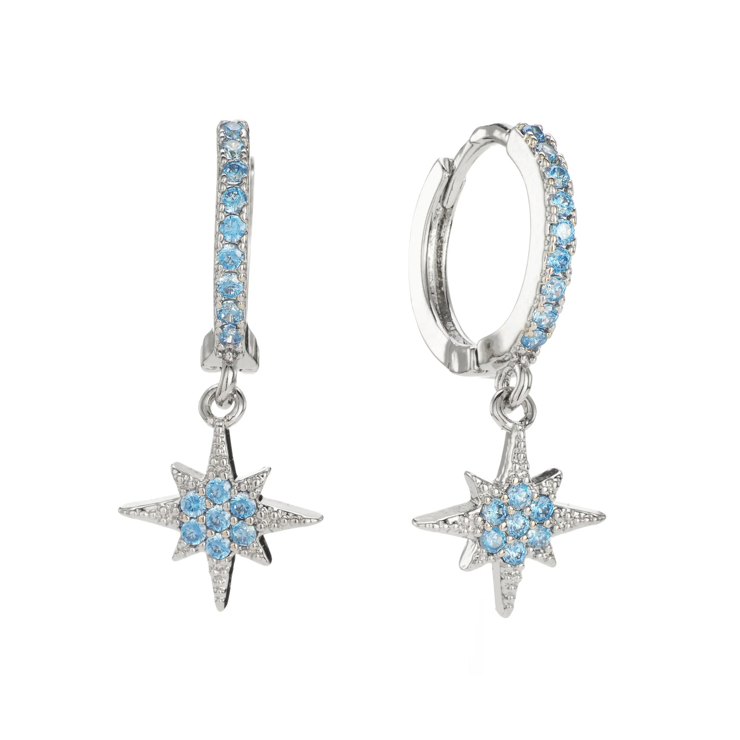 Bijoux De Mimi Cosima Star Huggie Earrings