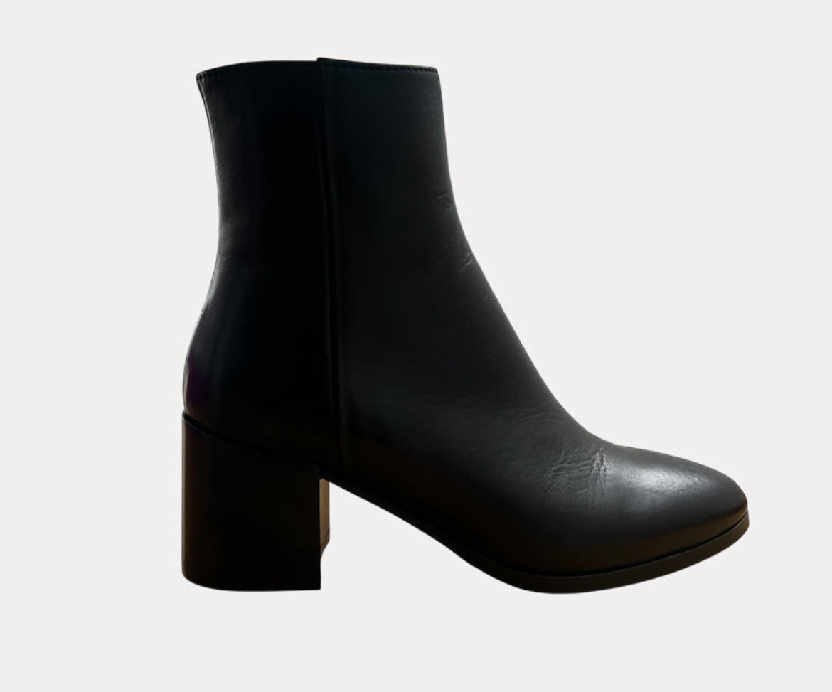 Jane Galland N90 vitello nero Ankle Boots black shoes