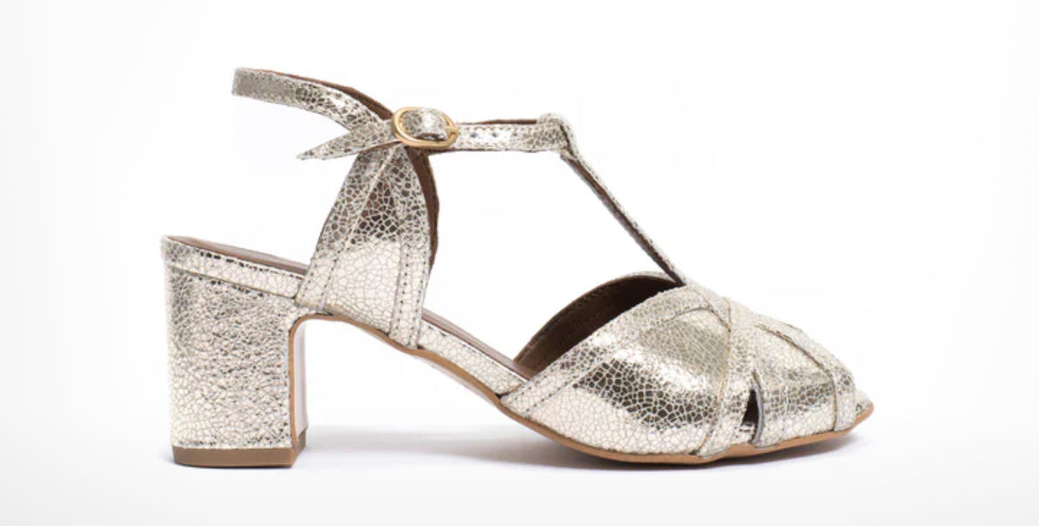 Anonymous therese gold sandals heeled Shoes