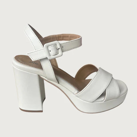 Jane Galland Sandals white leather Shoe