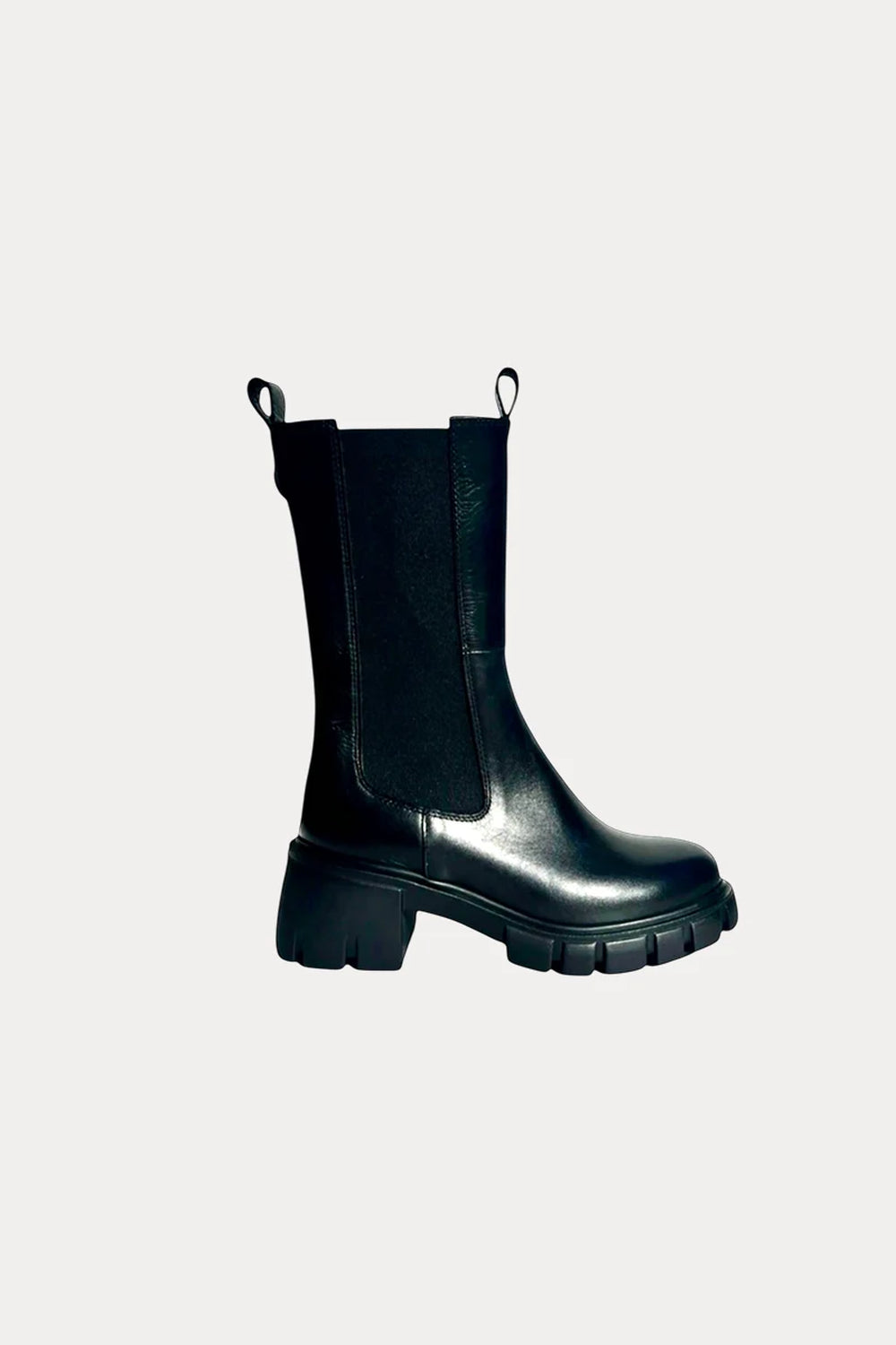 Jane Galland PHILIPPA Black Leather Boots