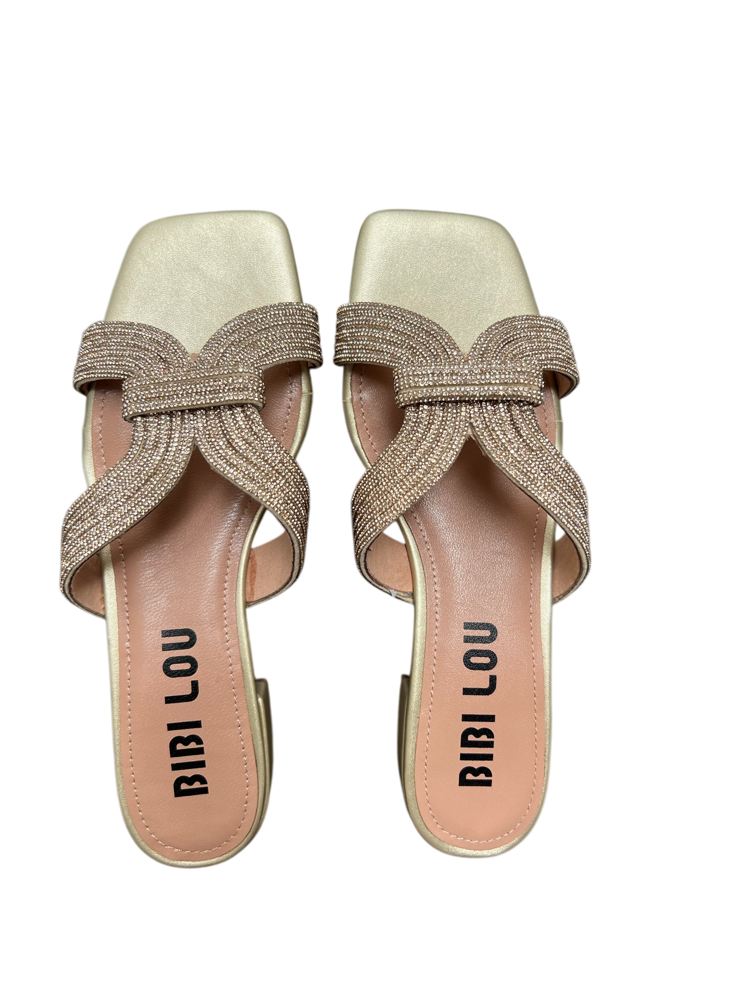 Bibi Lou 842Z00HG gold slides Shoes