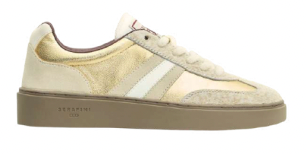 SERAFINI COURT BEIGE PONY GOLD AI25DCOU06 Trainers Shoes