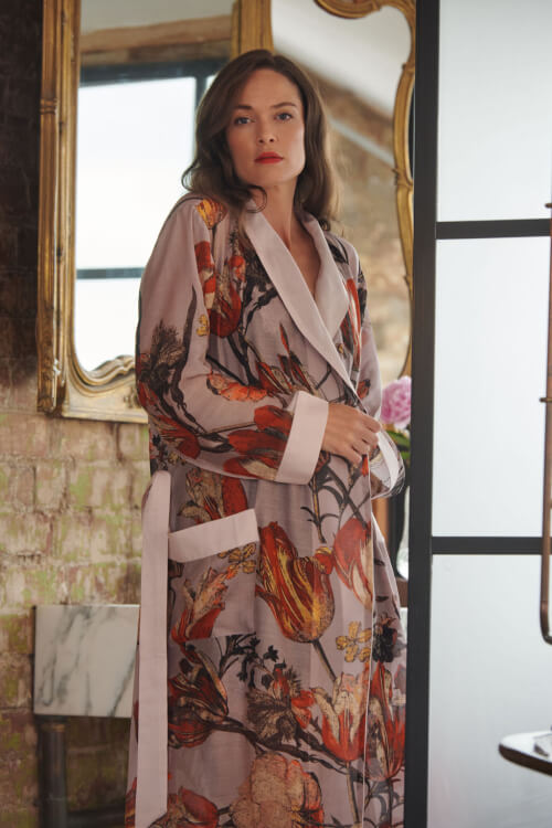 Pandora Robe - Tulip Red