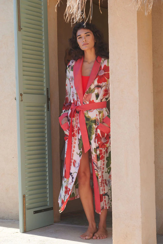 Pandora Robe - Poppy Red