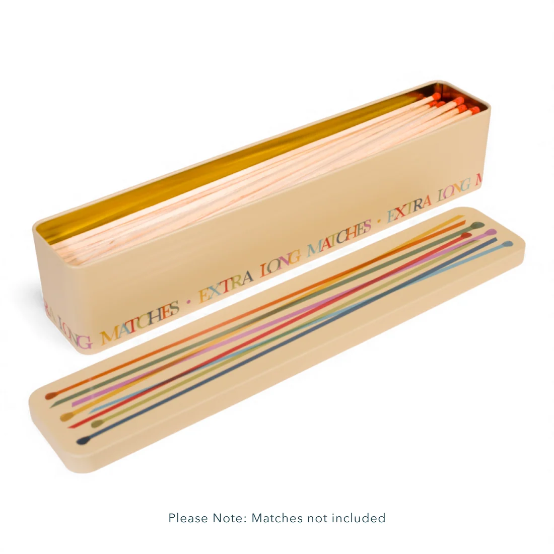 Extra Long Match Tin with Matches