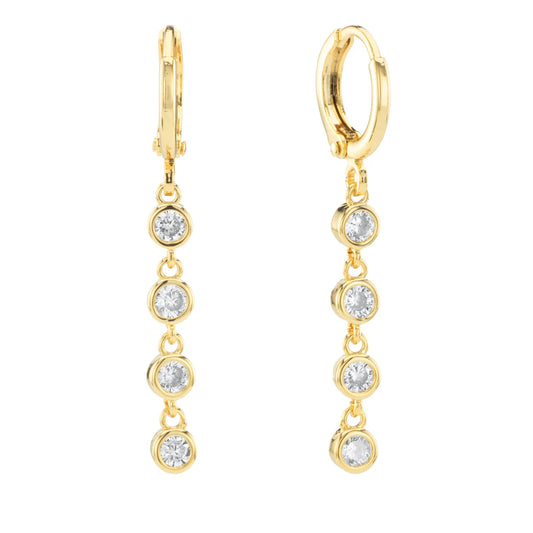 Bijoux De Mimi Ellica Huggie Earrings