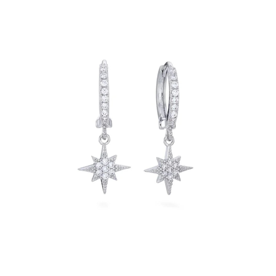 Bijoux De Mimi Cosima Star Huggie Earrings
