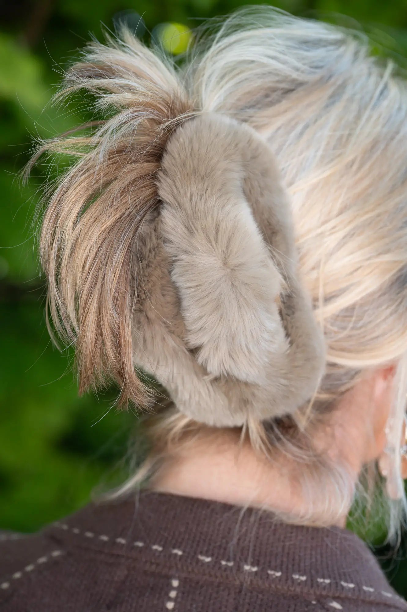 Fur Hair Clip