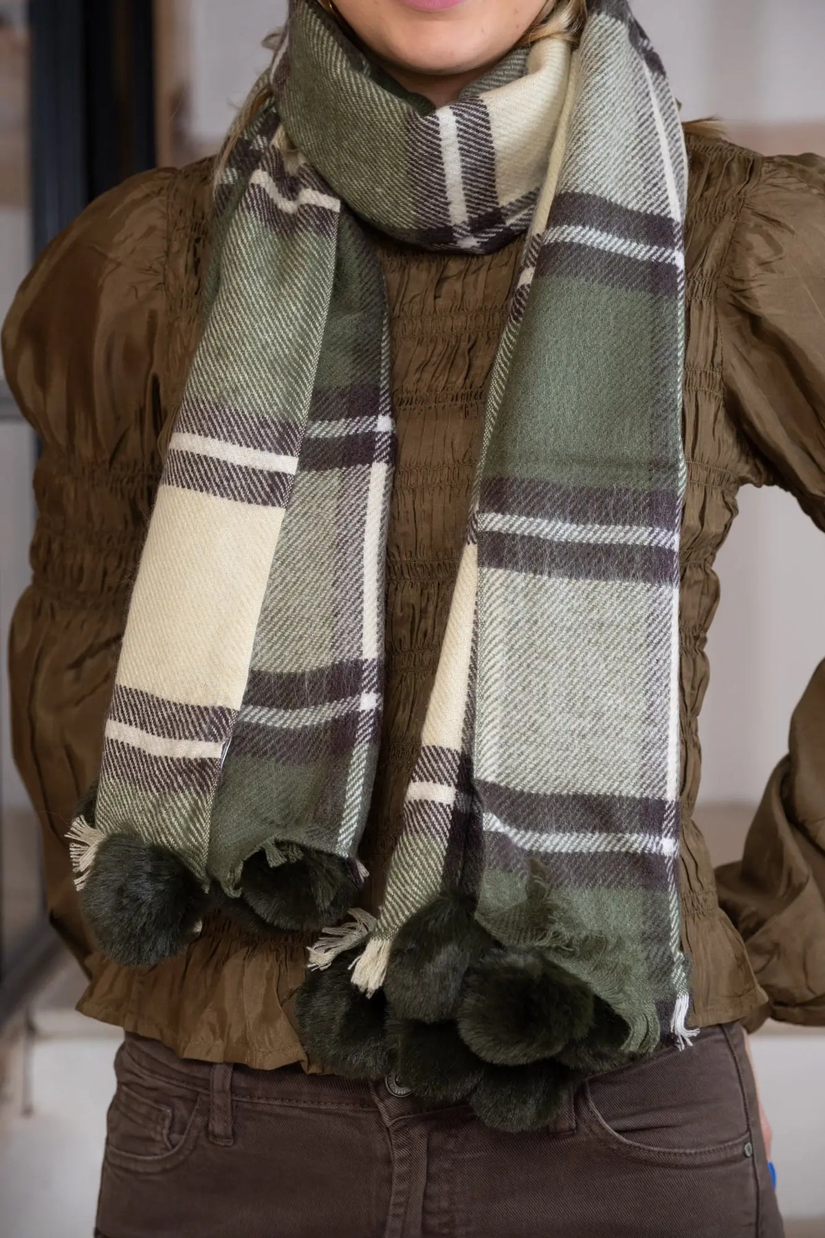 Skye Scarf in Chocolate