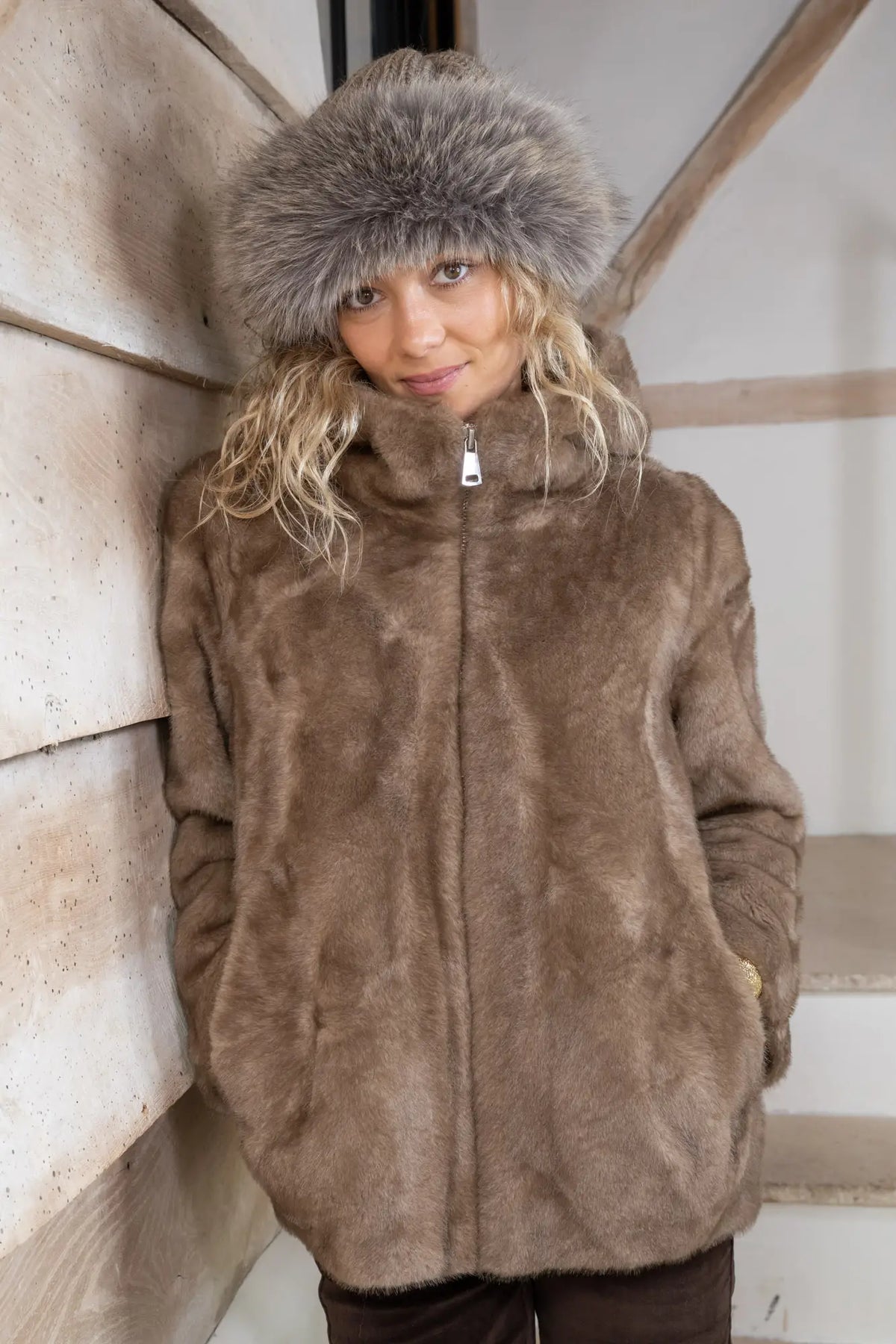 Cossie Hat in Mocha