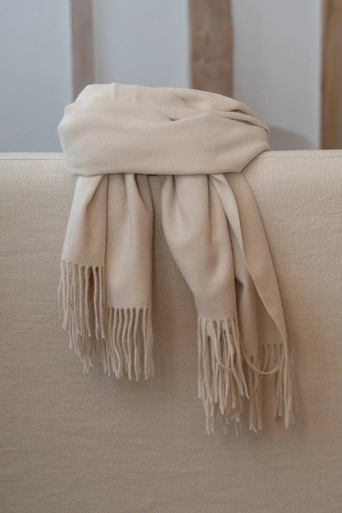 Timmy Scarf in Latte