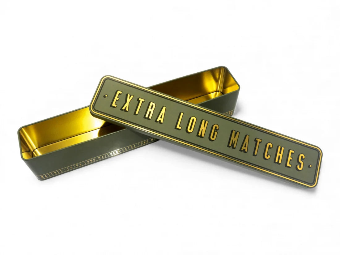 Extra Long Match Tin with Matches