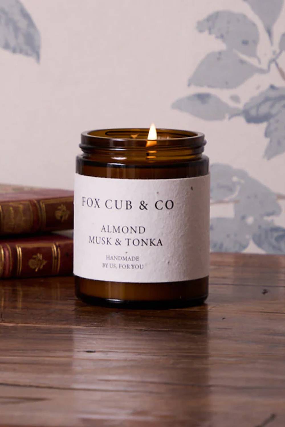 Fox & Cub Candle Small