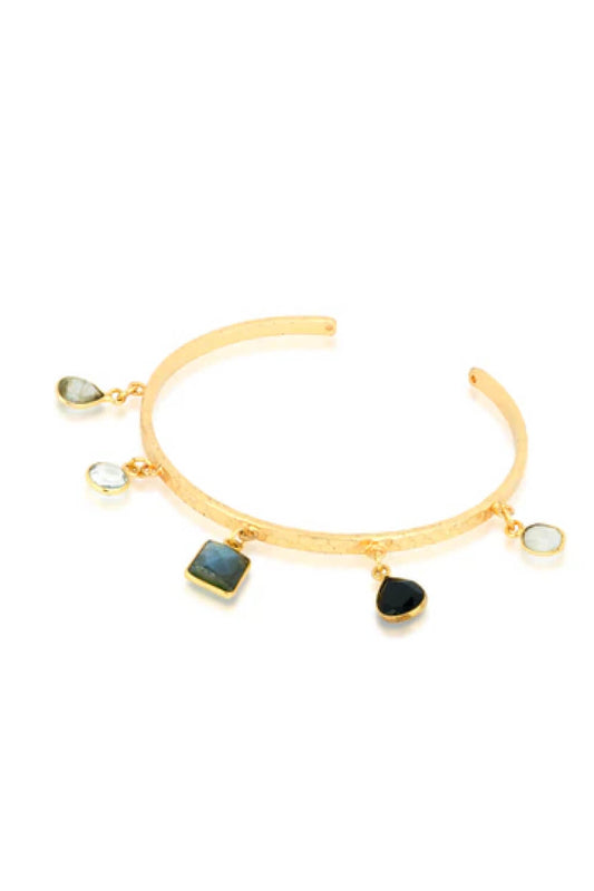 Flo Charm Bangle