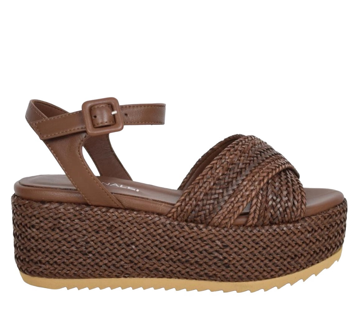 Jane Galland Sandals Raffia brown SANDALS Shoes m