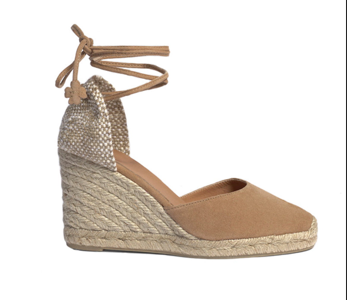 Castaner SUEDE Carina SUEDE 8 Tostado Espadrilles Shoes