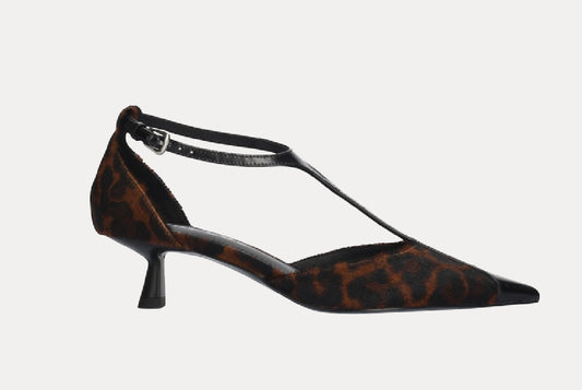 Bibi Lou leopard kitten heels shoes