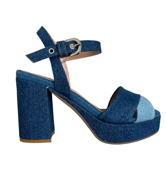 Jane Galland Sandals Jeans Scuro SANDALS Shoes