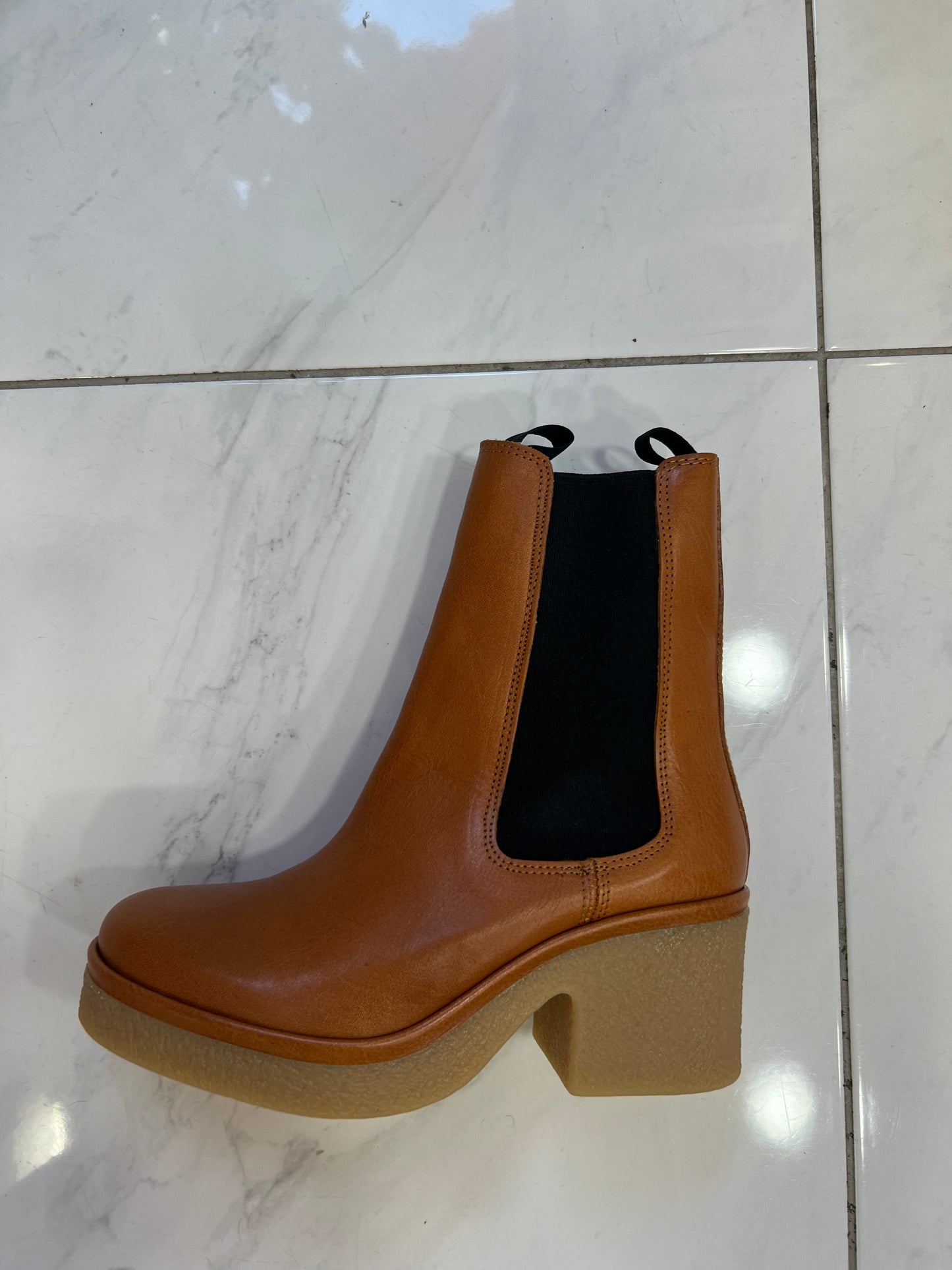 Anonymous Laurell Brown Boots Shoes