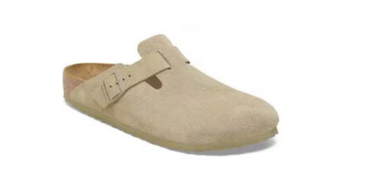 Birkenstock Boston faded khaki Clogs Shoes