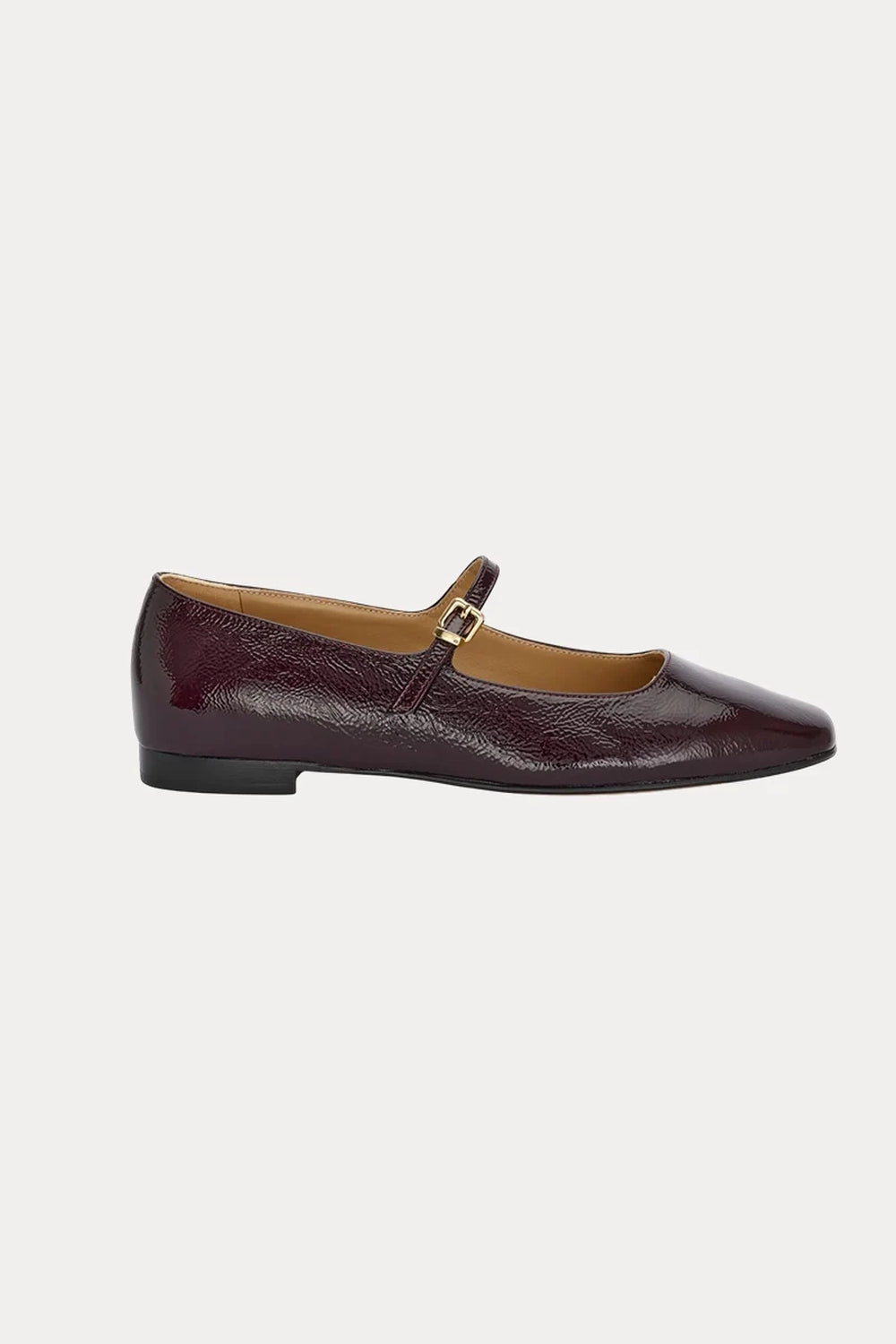 Jane Galland HELENE Bordeaux Leather Mary Jane