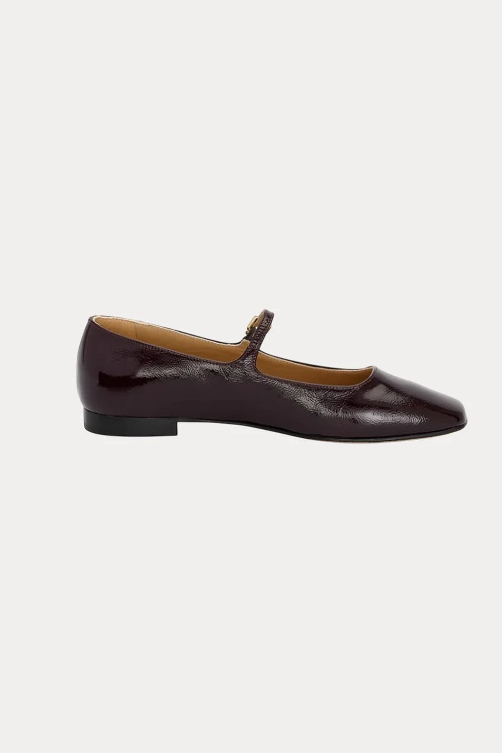 Jane Galland HELENE Bordeaux Leather Mary Jane