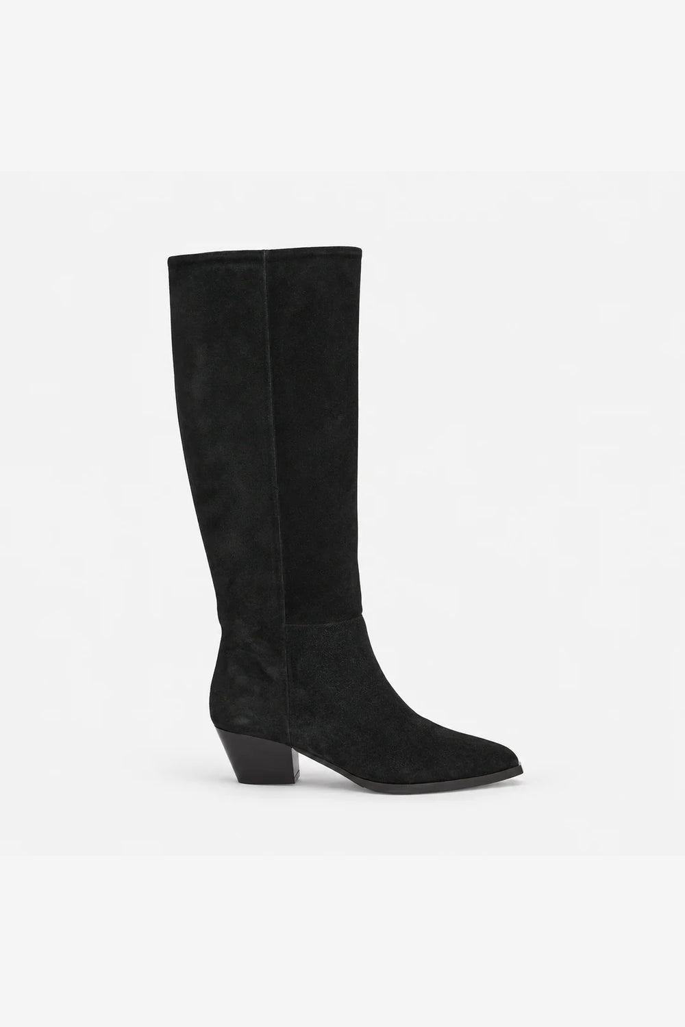 Jane Galland LUNA Black Suede Boots