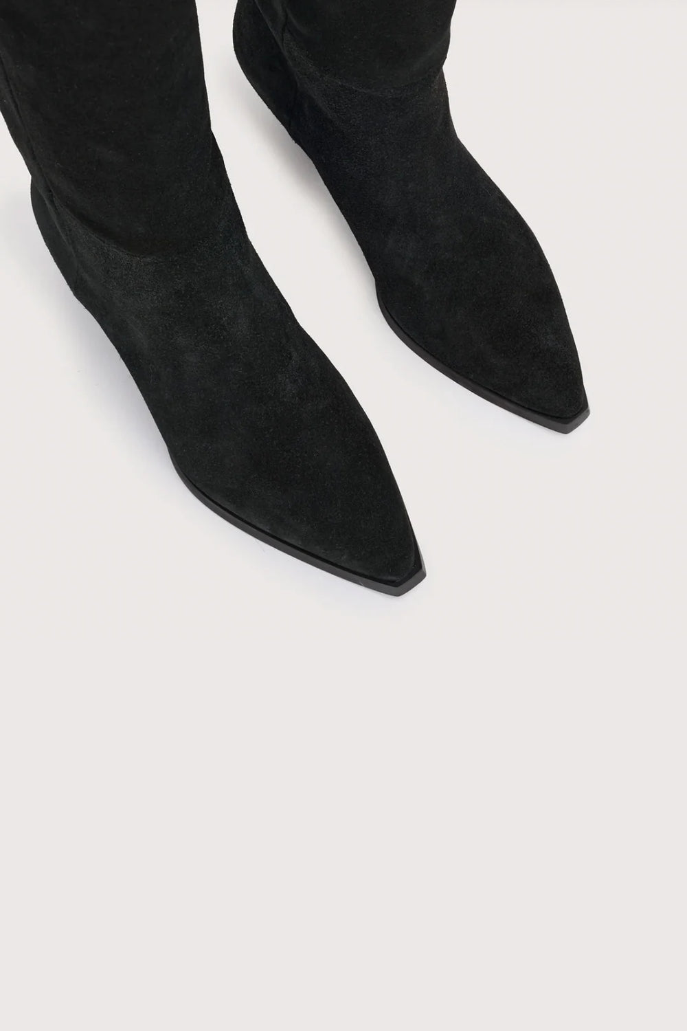 Jane Galland LUNA Black Suede Boots