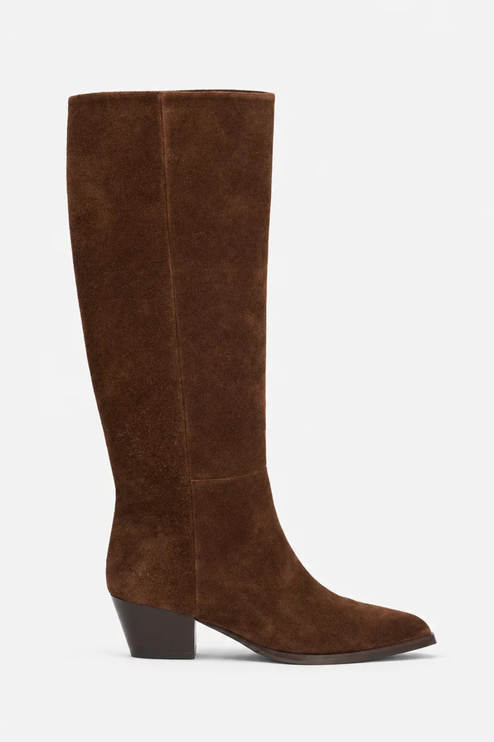 Jane Galland LUNA Brown Suede Boots