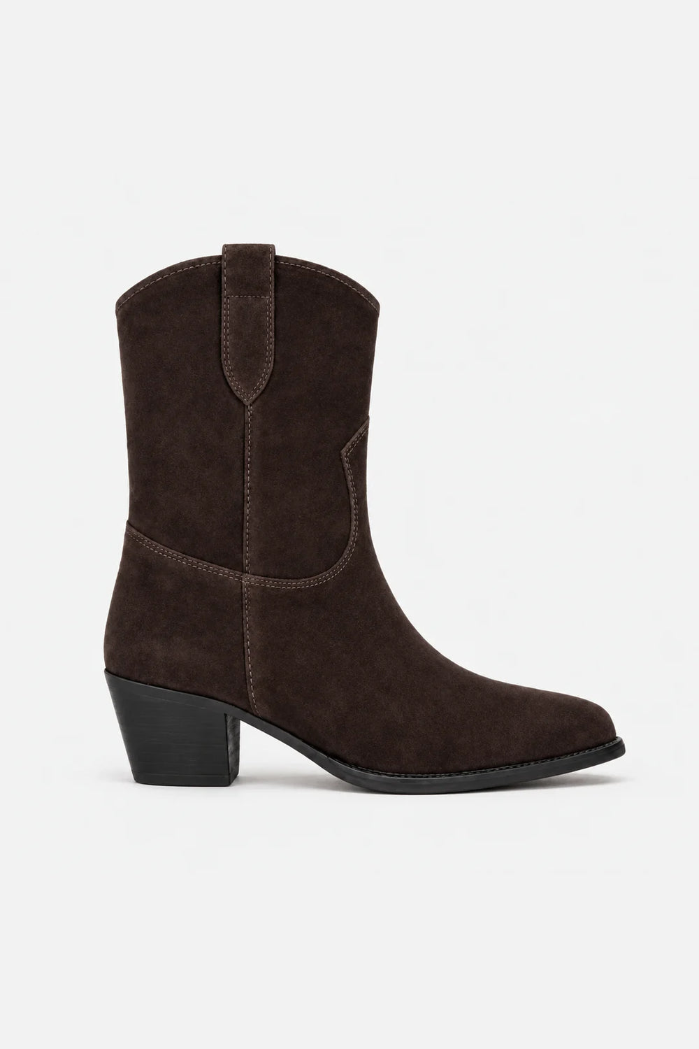 Jane Galland PENNY Brown Suede Boots