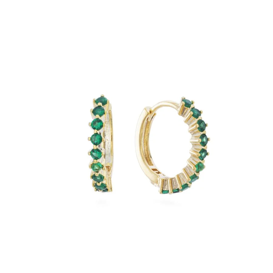 Bijoux De Mimi "Mimi" Huggie Earrings