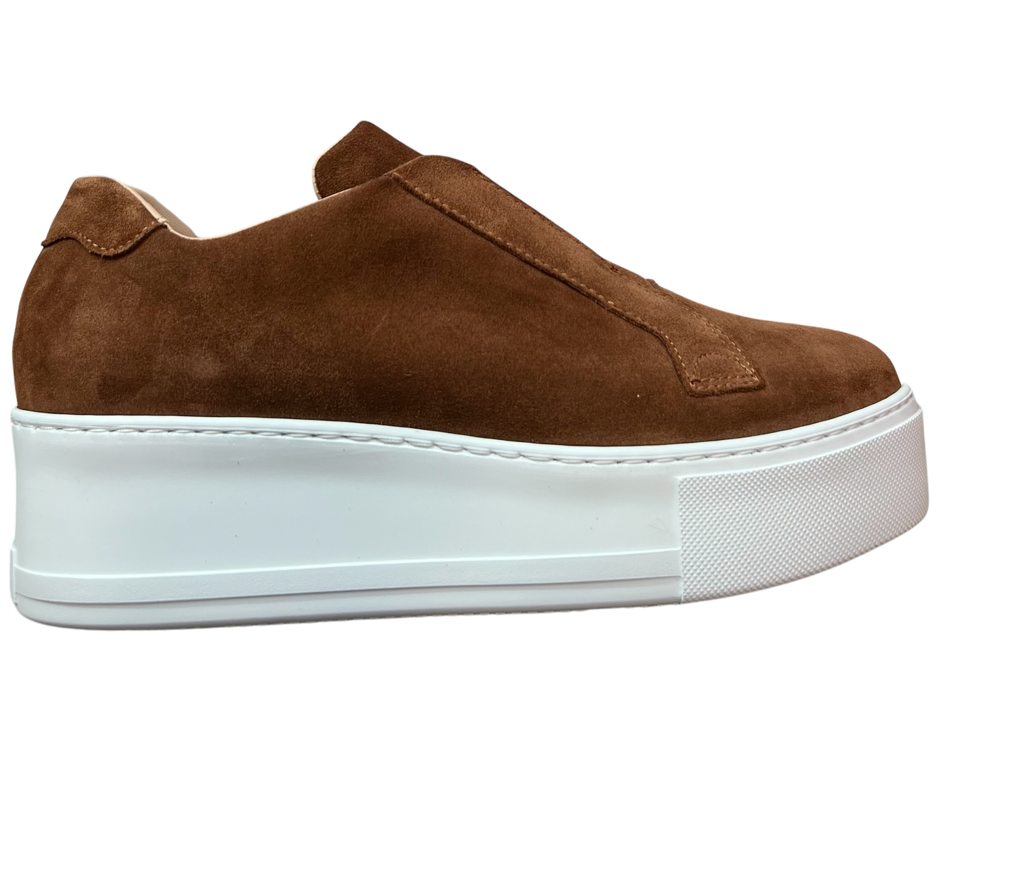JANE GALLAND Trainers brown suede Trainers shoes