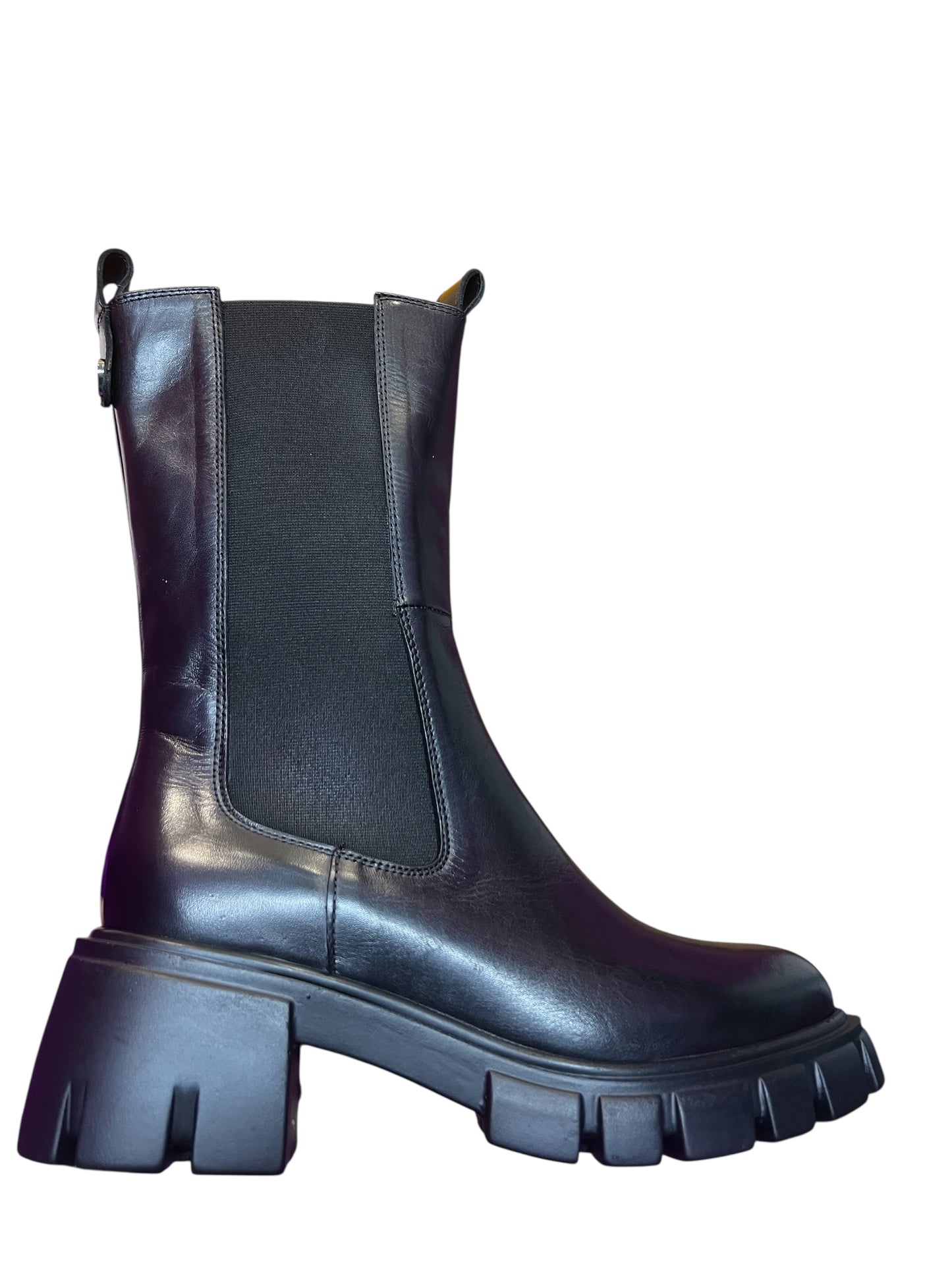 Jane Galland V622 vitello nero Ankle Boots black shoes