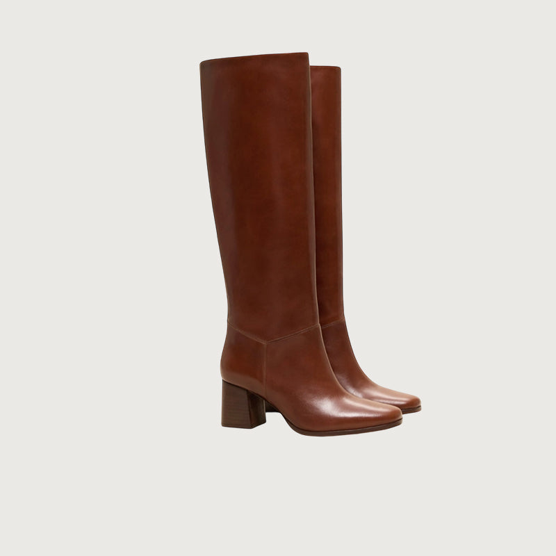 Rivecour No 109 Cognac tall Boots Shoes