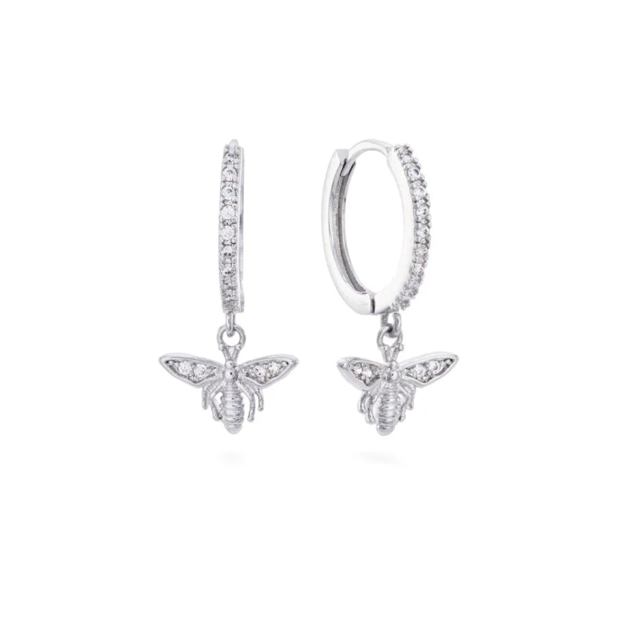 Bijoux De Mimi "Ines Bee" Huggie Earrings