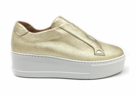 JANE GALLAND Berg Wash Platino GOLD Trainers Shoes