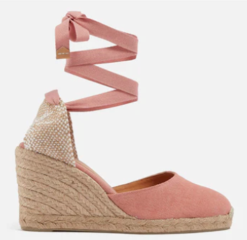 Castaner Carina 8 Rosa Pink Espadrilles Shoes