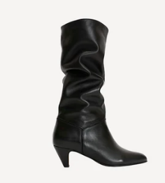 Anonymous Copenhagen Jasmina 50 Black Leather Boots Shoes