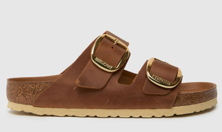 Birkenstock Arizona Big Buckle Cognac Shoes