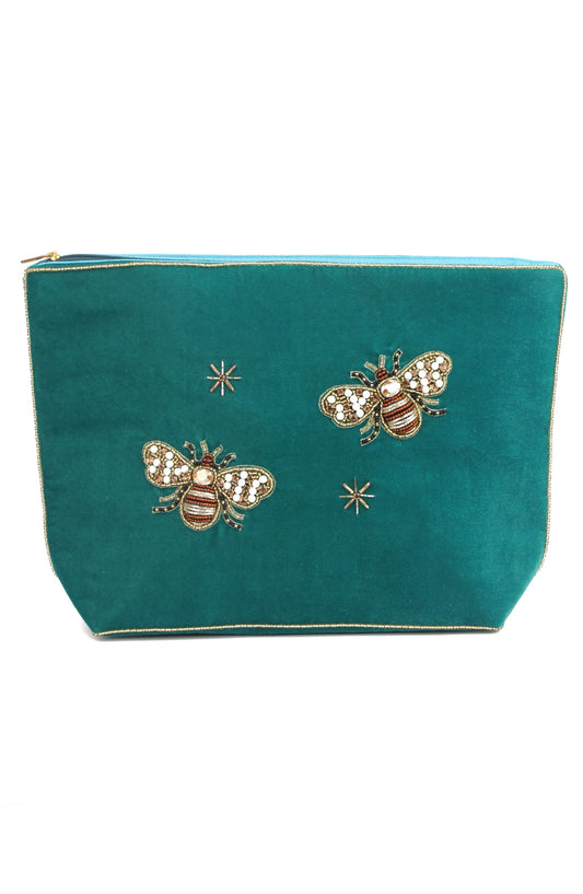 The Teal and Gold Bee Collection