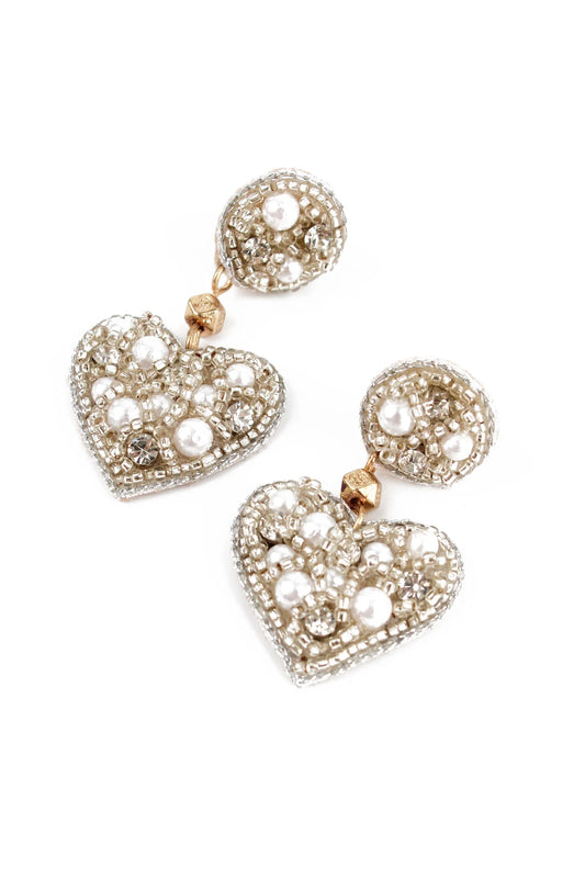 Twinkle Heart Earrings